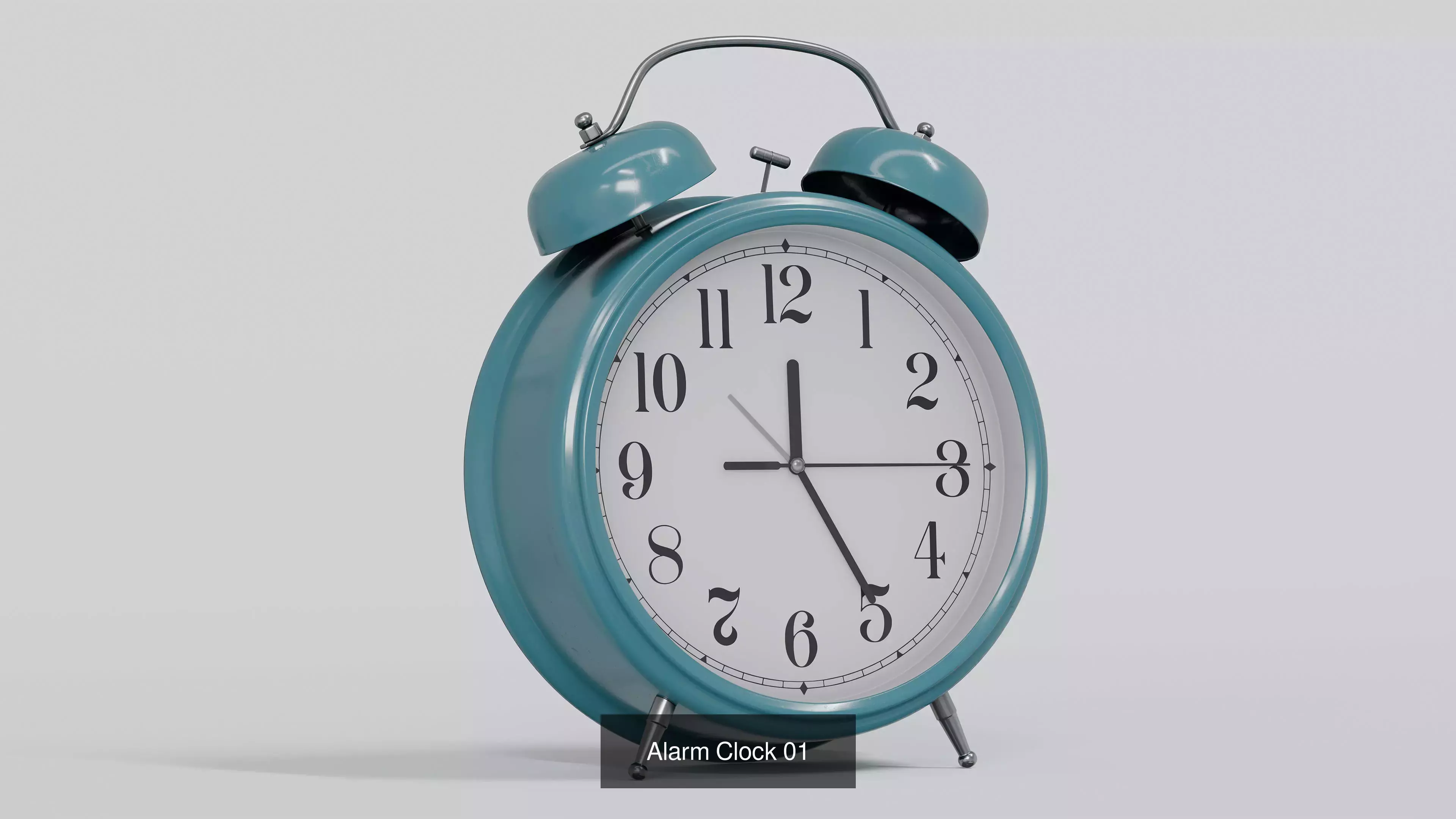 Alarm Clocks 3D Model Collection_2