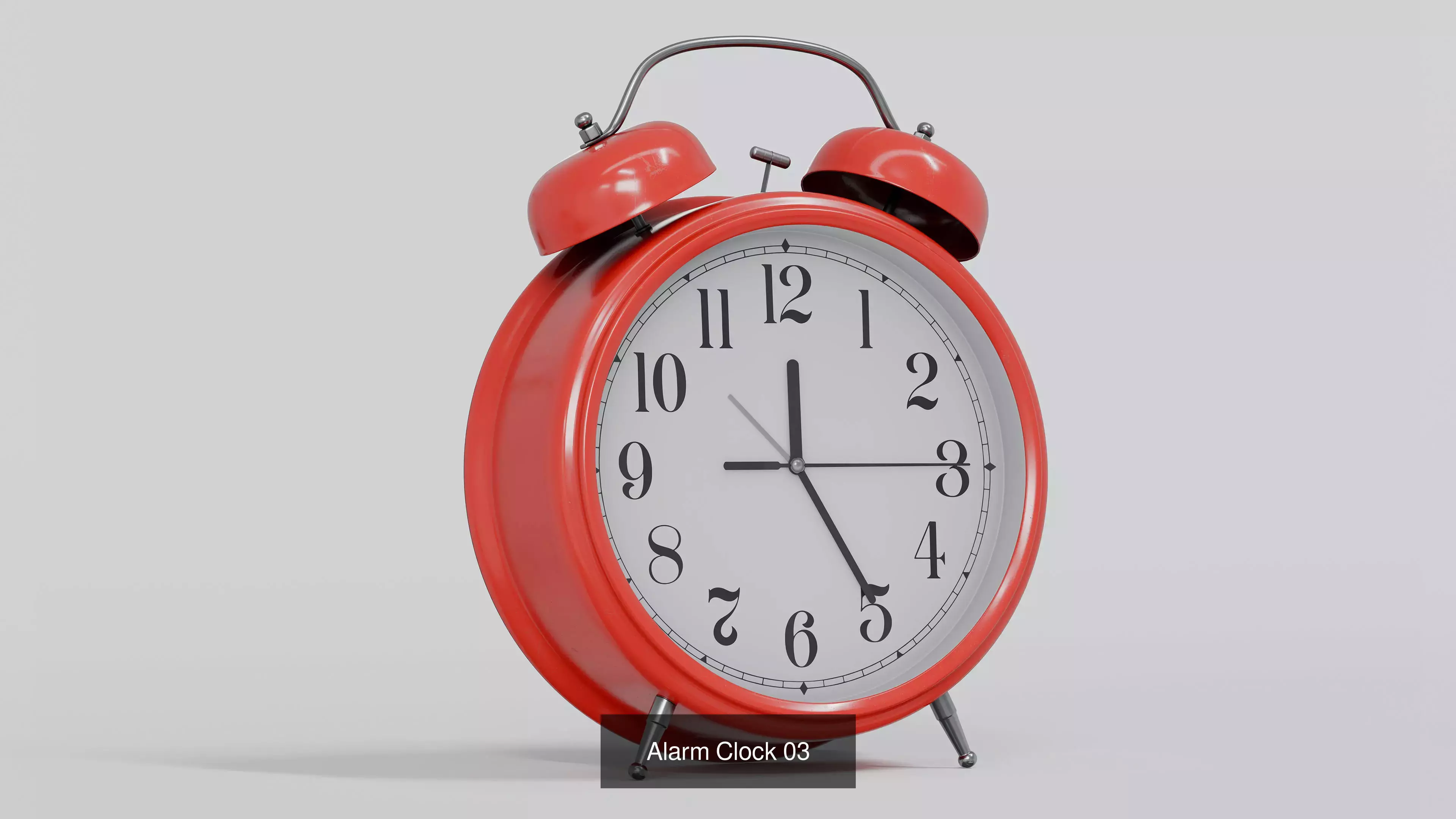 Alarm Clocks 3D Model Collection_4