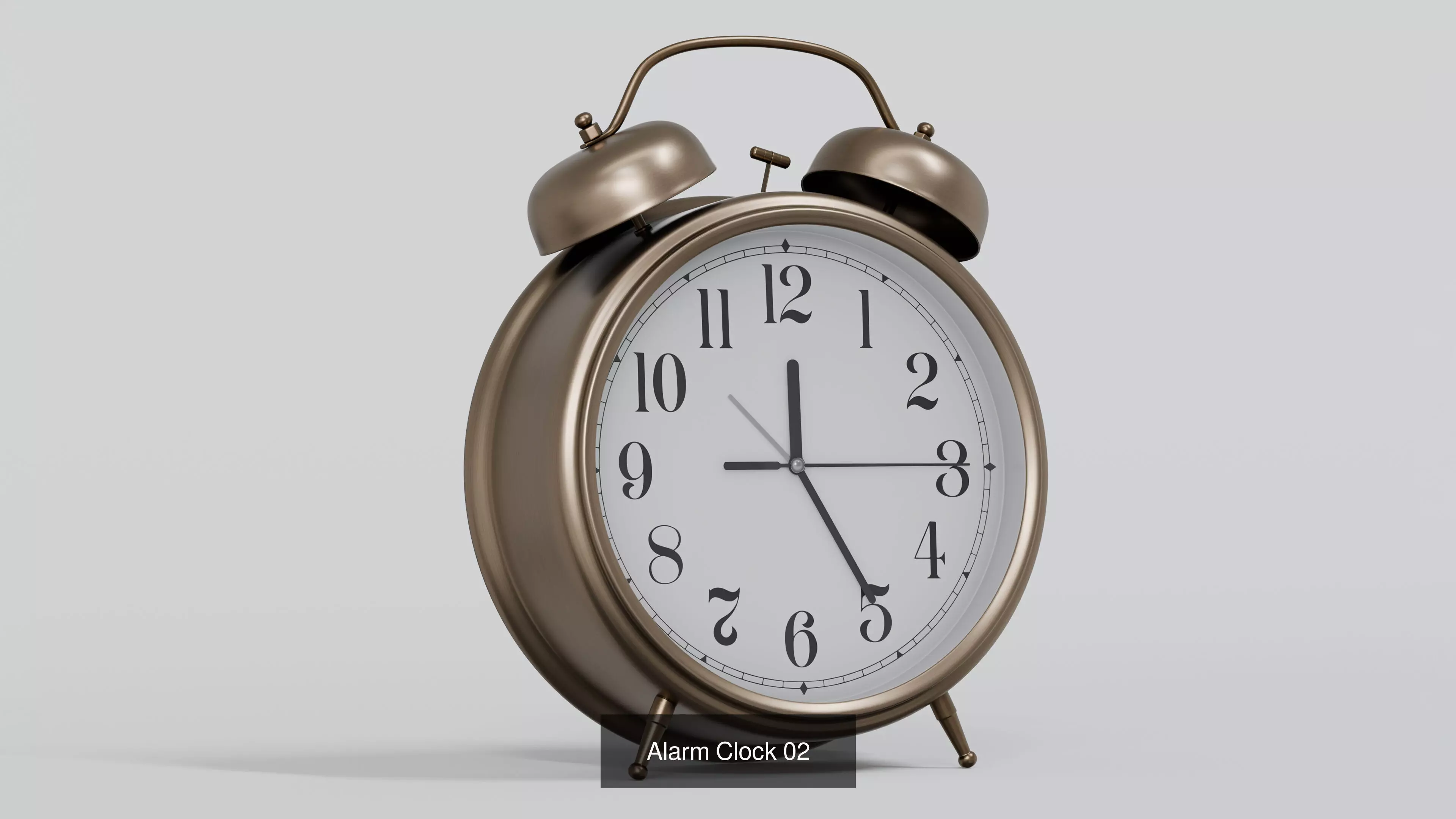Alarm Clocks 3D Model Collection_3