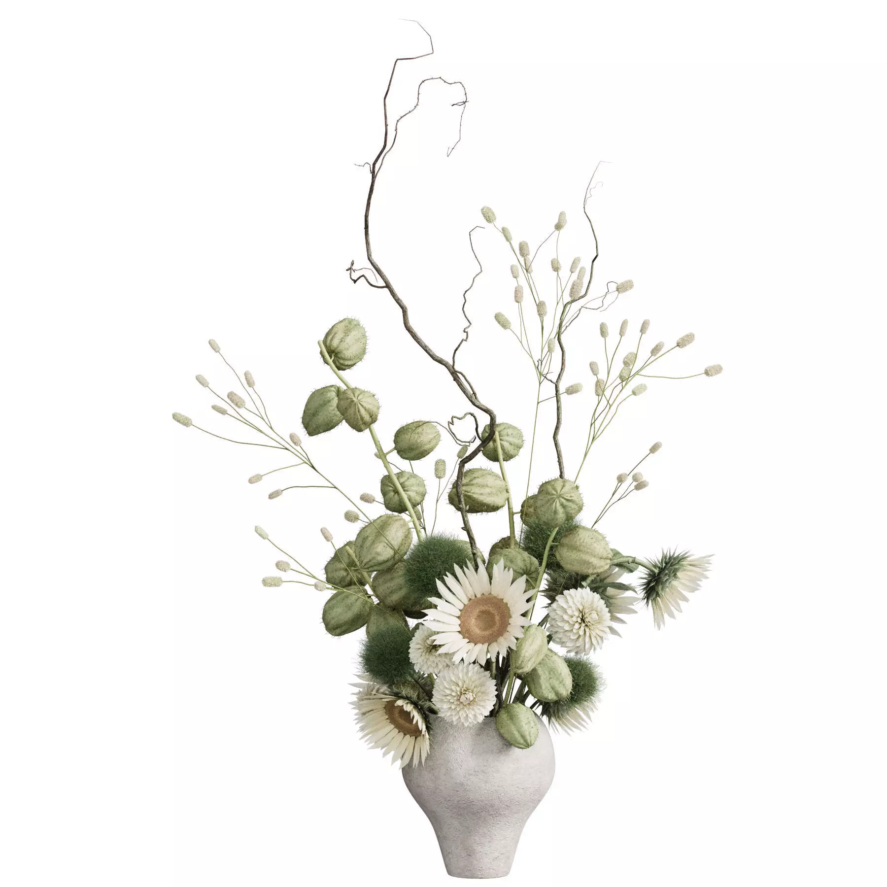 Flower In Vase 122 3D model
