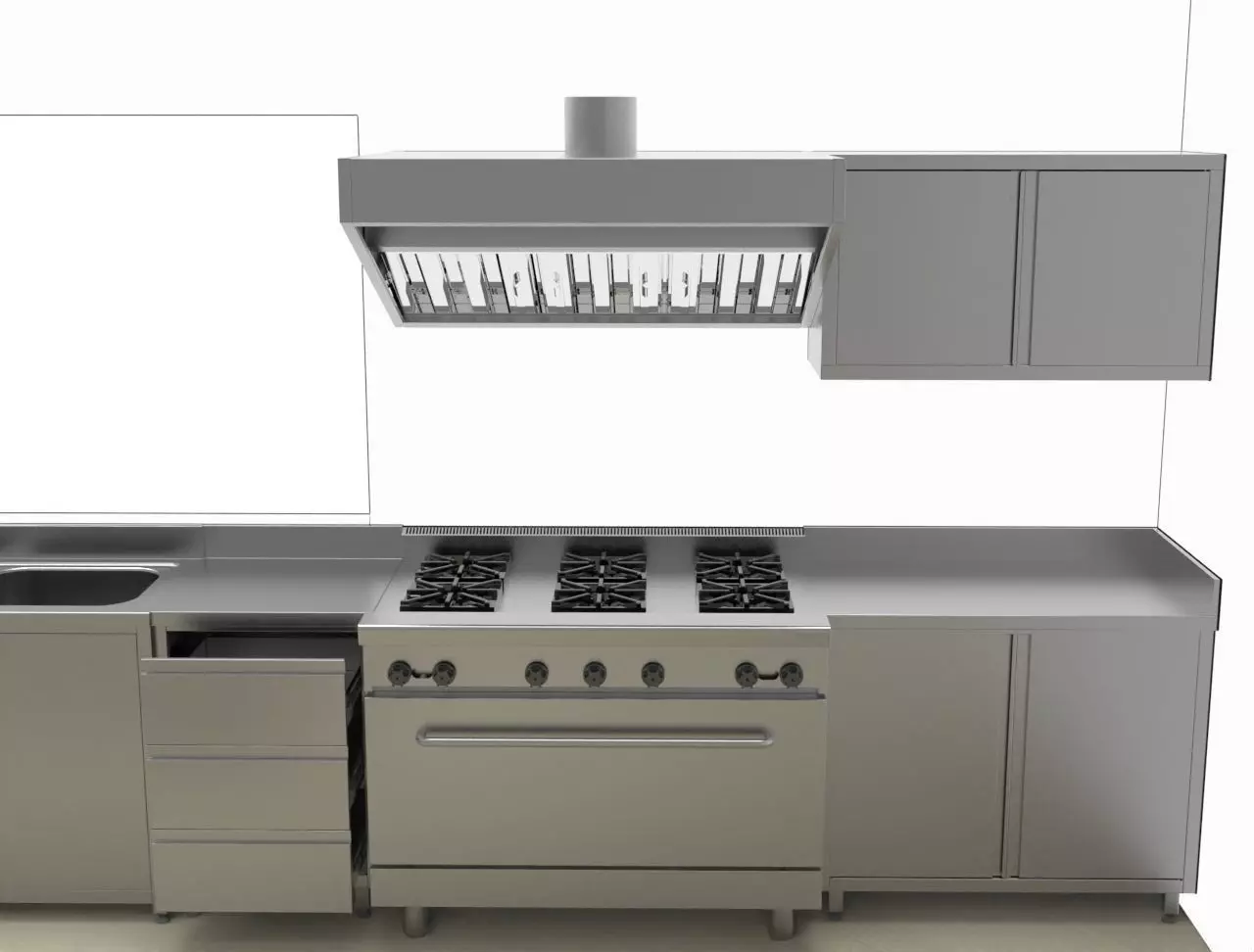 KITCHEN 84 3D model_6