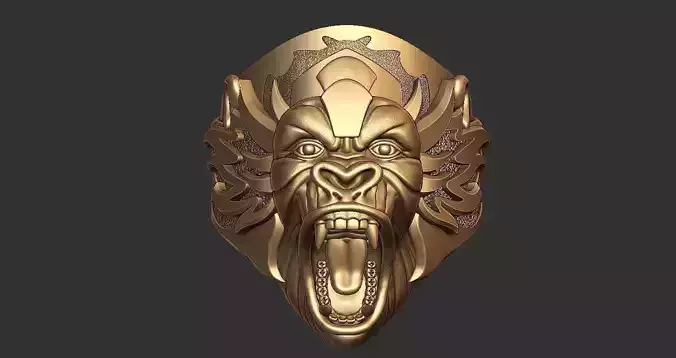 Angry gorilla ring