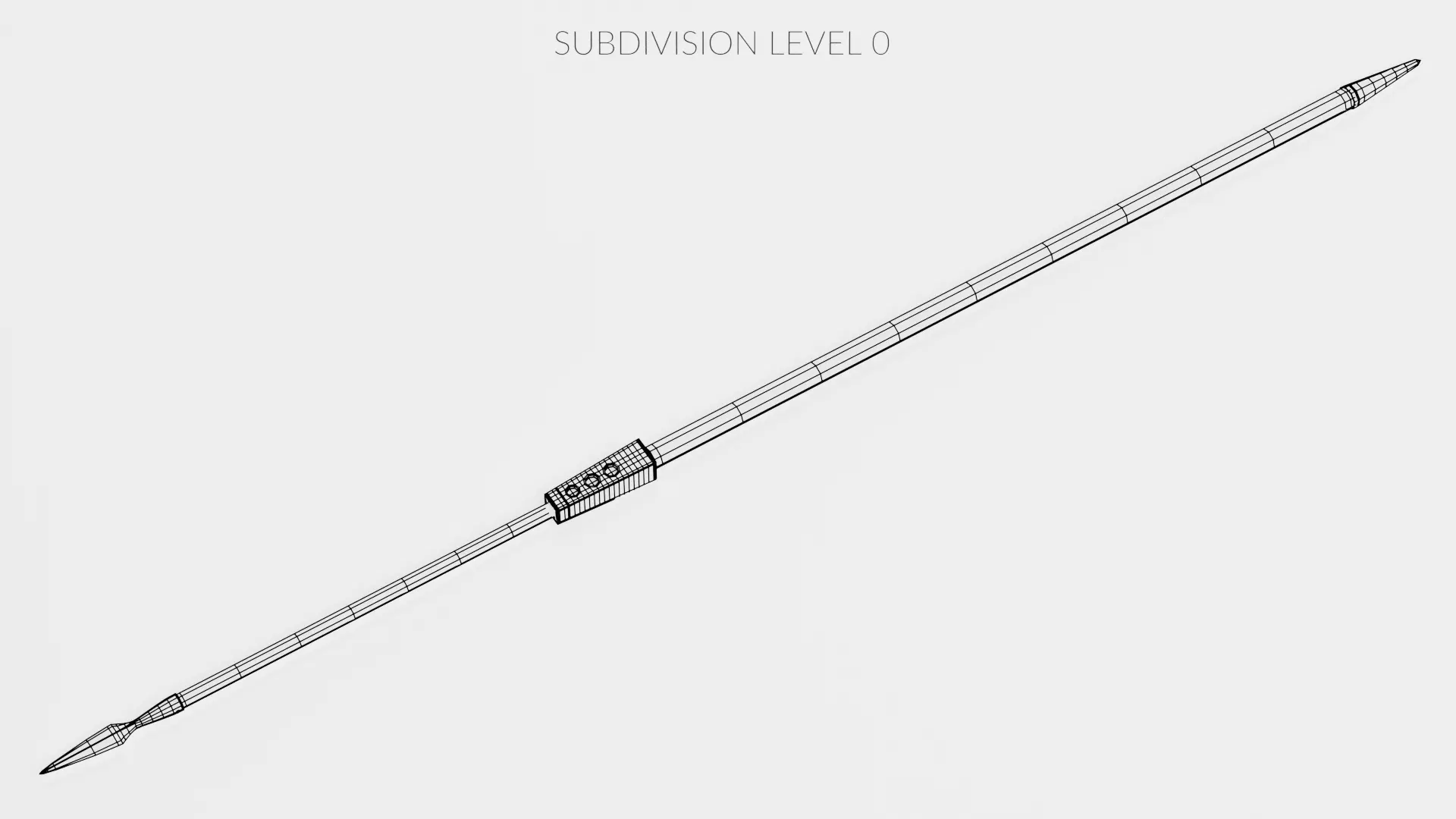 -Roman Javelin- 3D model_10