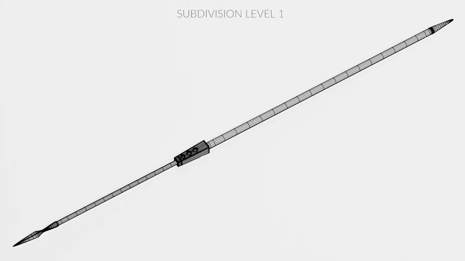 -Roman Javelin- 3D model_11