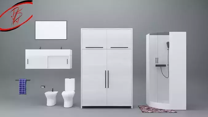 Master Bathroom - Game Ready