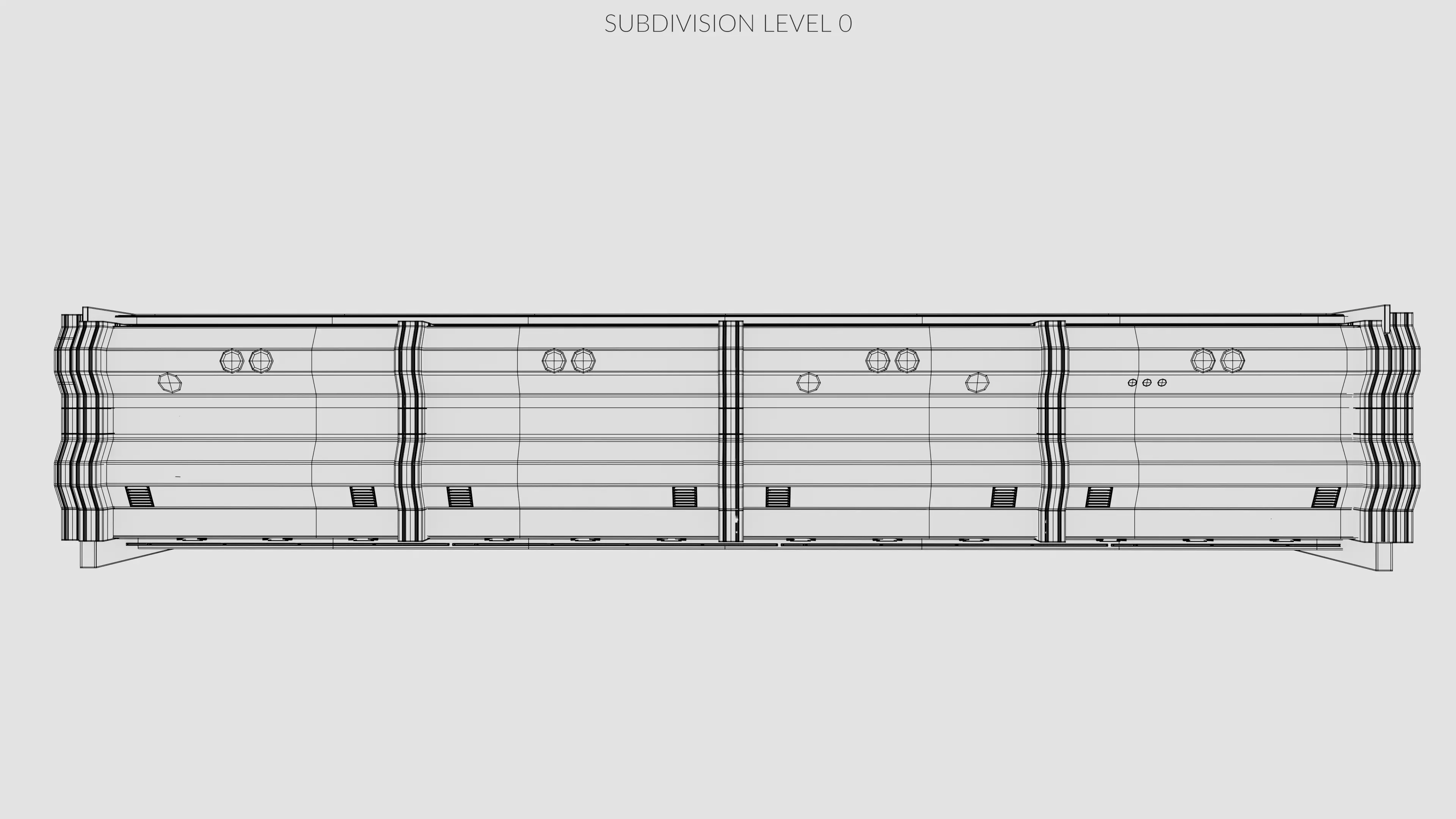 -Sci-fi Corridor Interior- 3D model_19