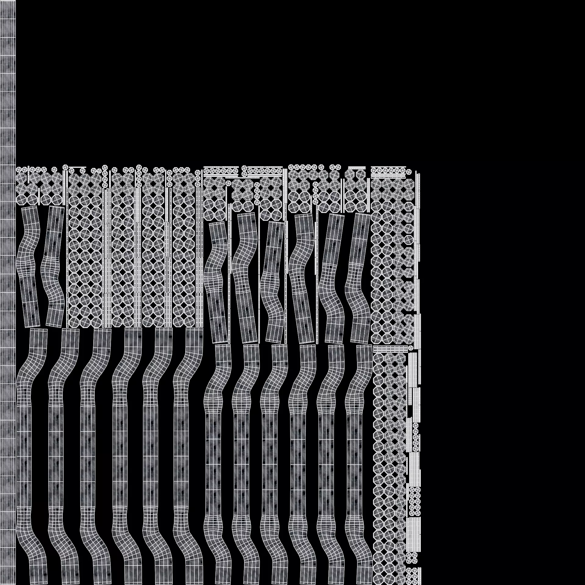 -Sci-fi Corridor Interior- 3D model_13