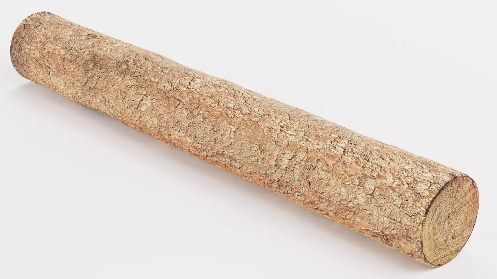 -Tree Log V1- Low-poly 3D model_0