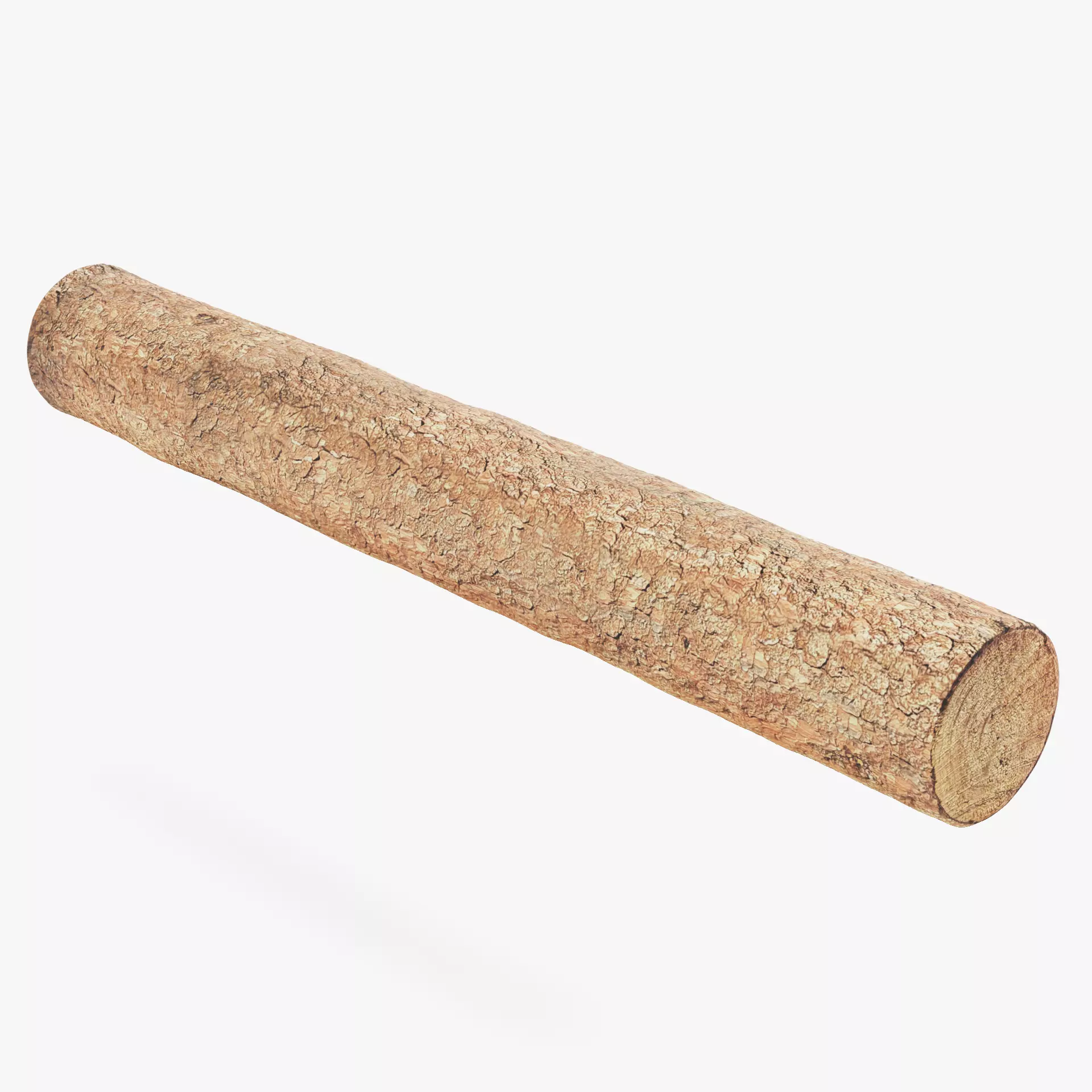 -Tree Log V1- Low-poly 3D model_12