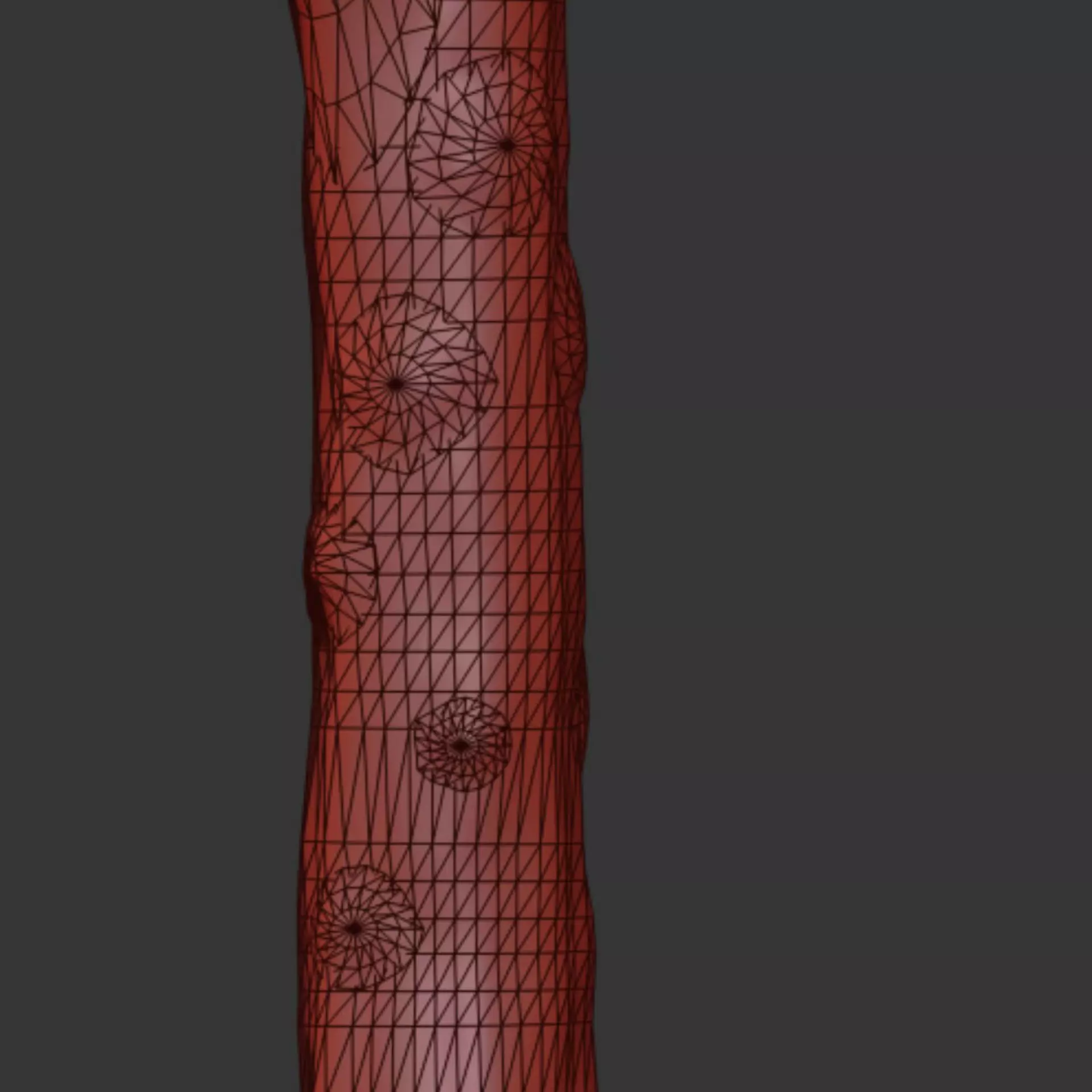 Low Poly Trees Low-poly 3D model_5