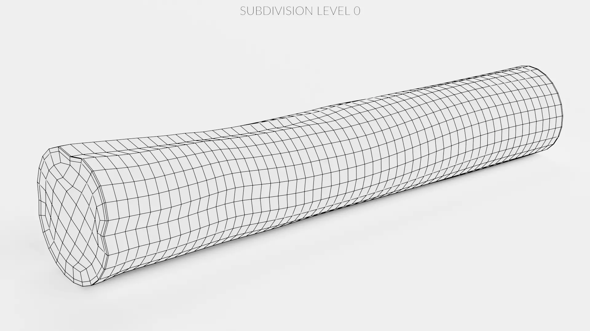 -Tree Log V2- Low-poly 3D model_10