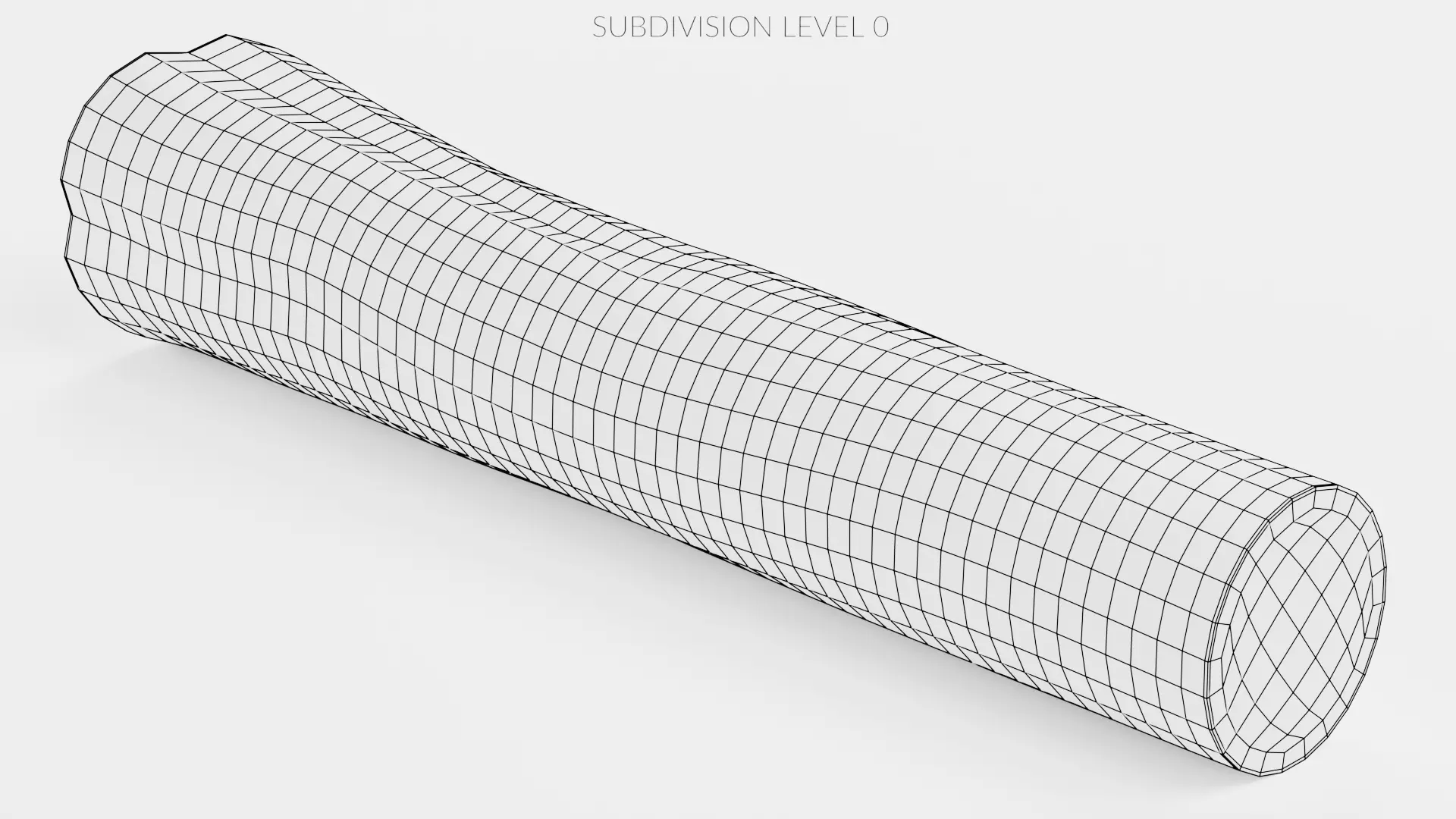 -Tree Log V2- Low-poly 3D model_8