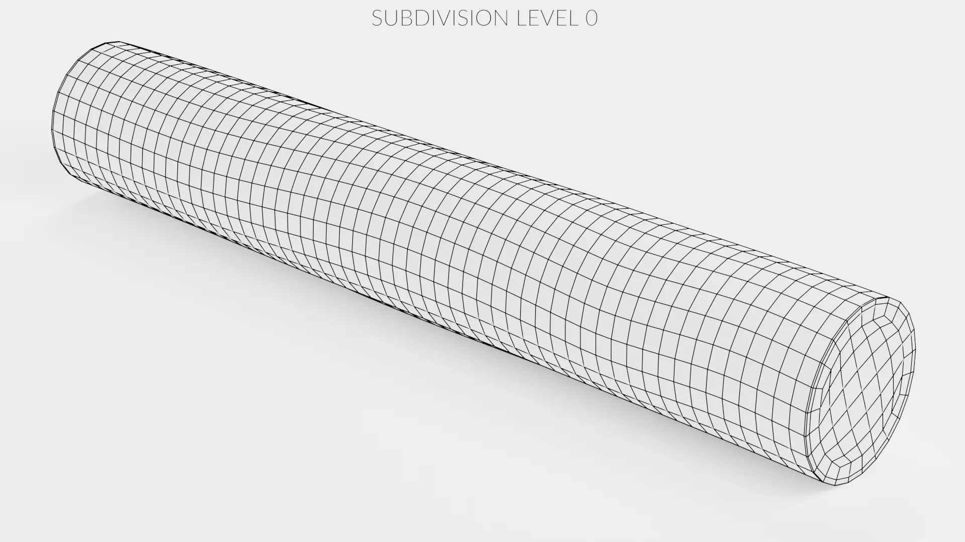 -Tree Log V3- Low-poly 3D model_7