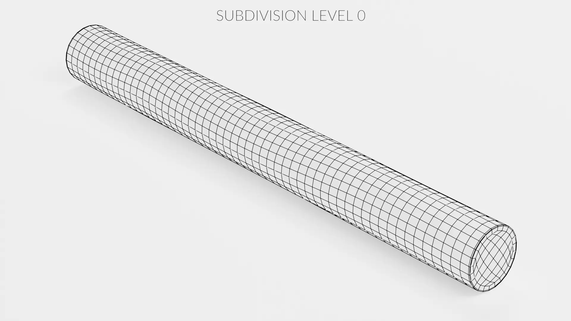 -Tree Log- V4- Low-poly 3D model_8
