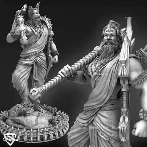 Parashurama STL  for 3d Print
