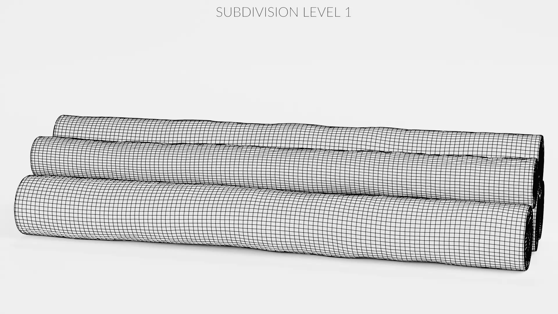 -Tree Logs V2- Low-poly 3D model_11