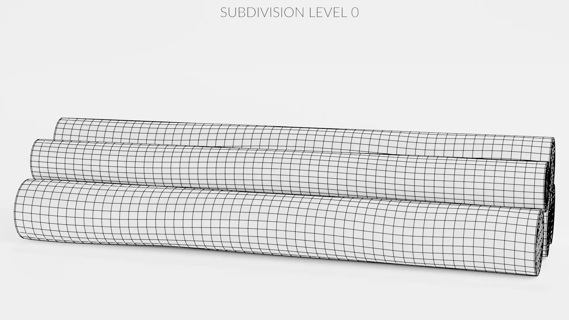 -Tree Logs V2- Low-poly 3D model_10