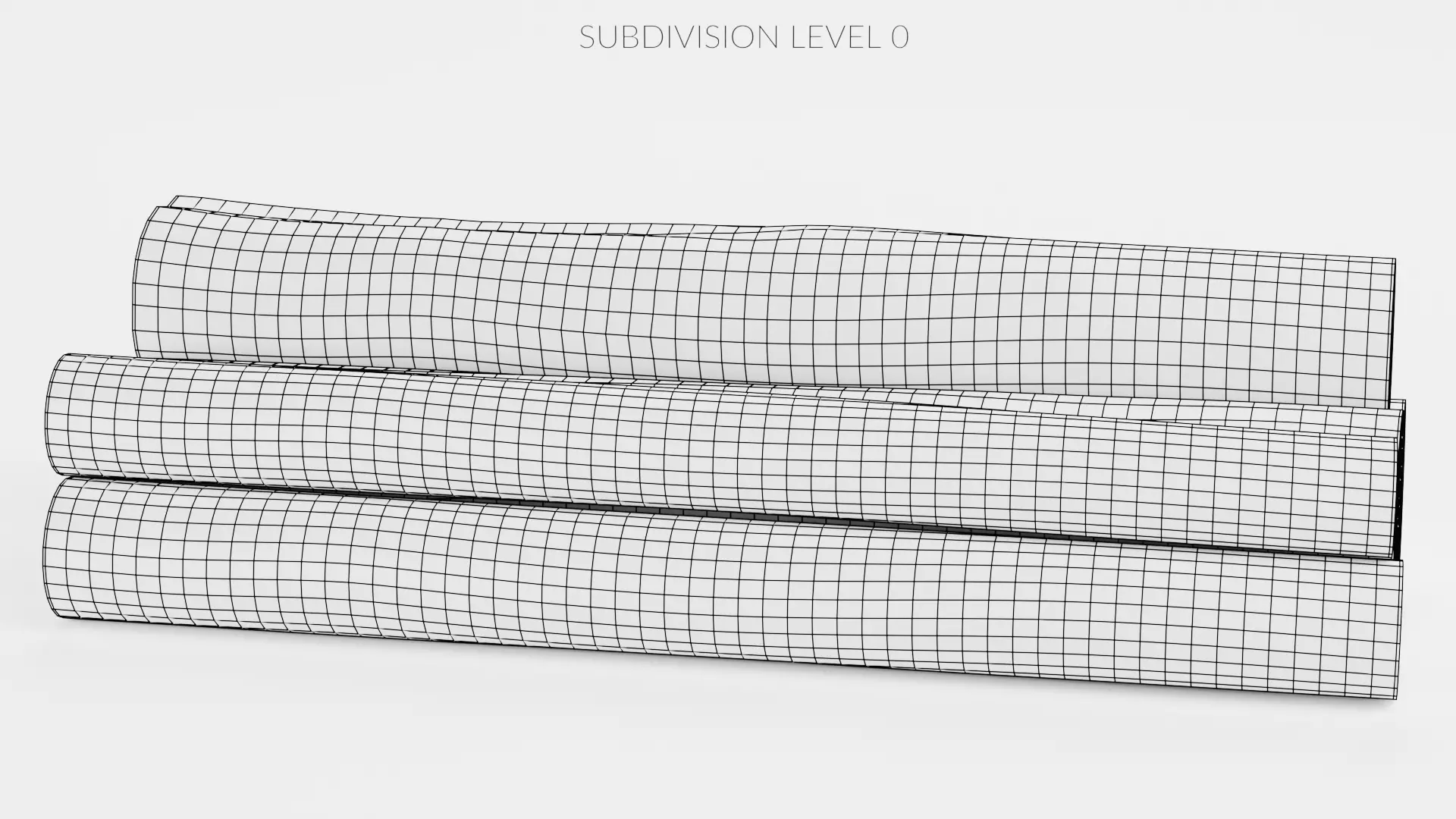 -Tree Logs V4- Low-poly 3D model_10
