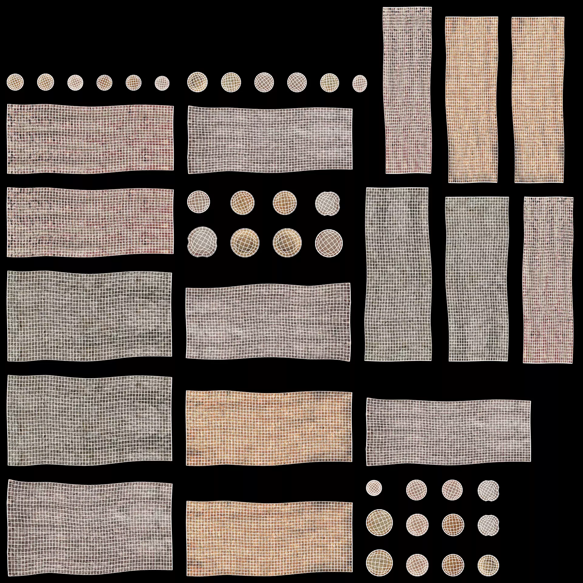 -Tree Logs V5- Low-poly 3D model_7