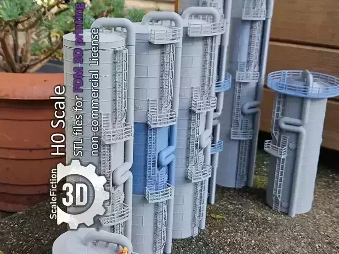 H0 - Modular Chemical Tank 50 mm