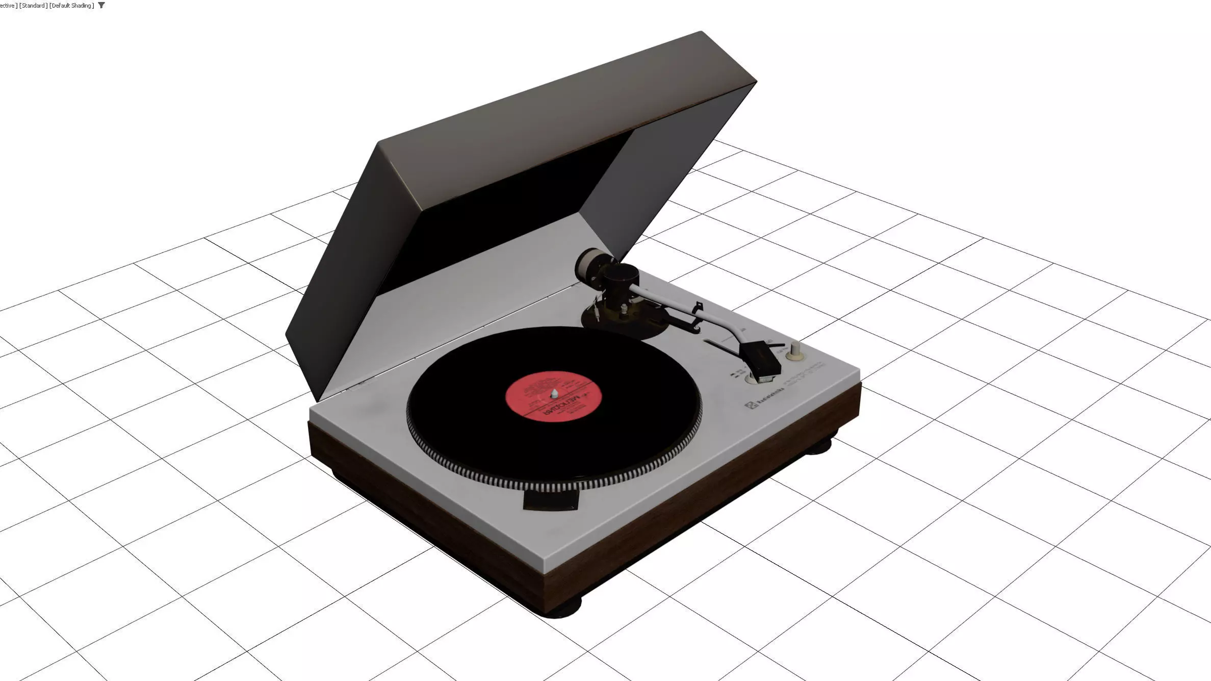 Radiotehnika EP-101 record player 3D model_17