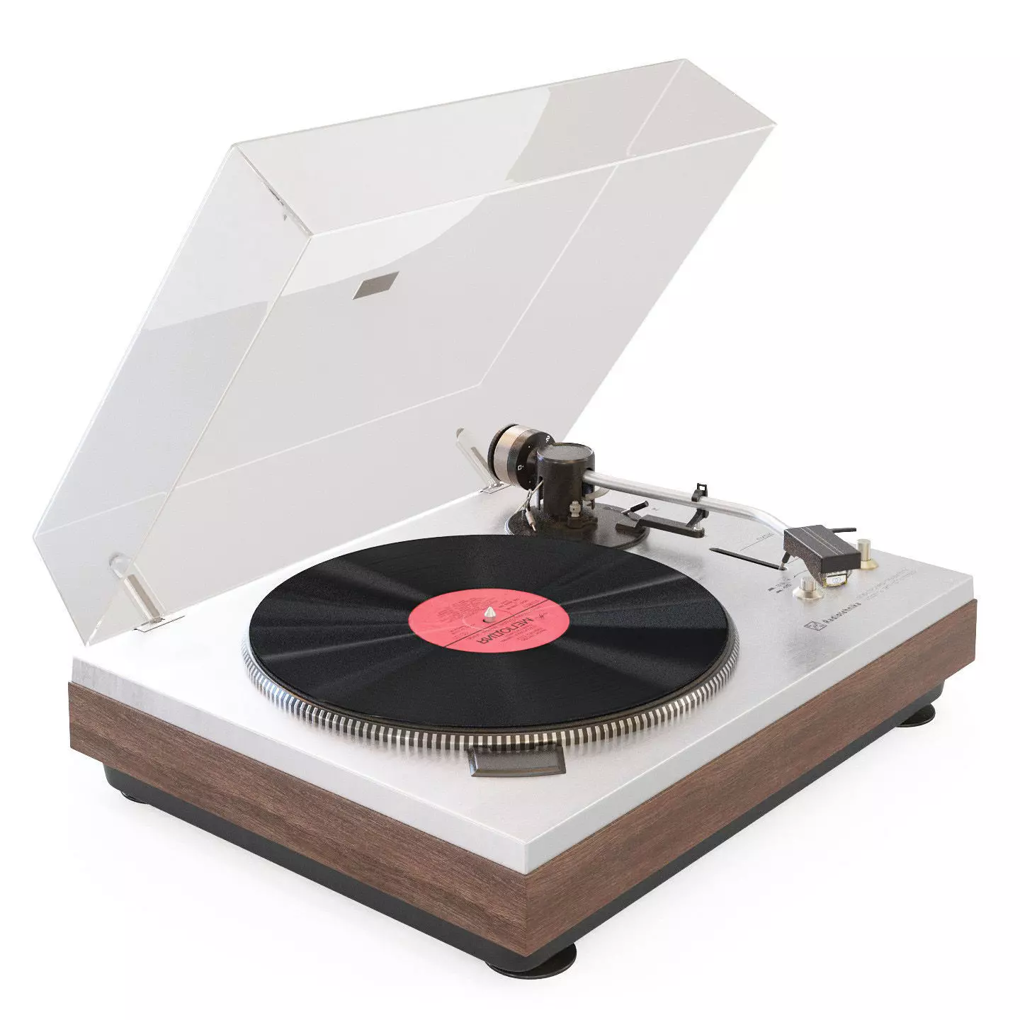 Radiotehnika EP-101 record player 3D model_0