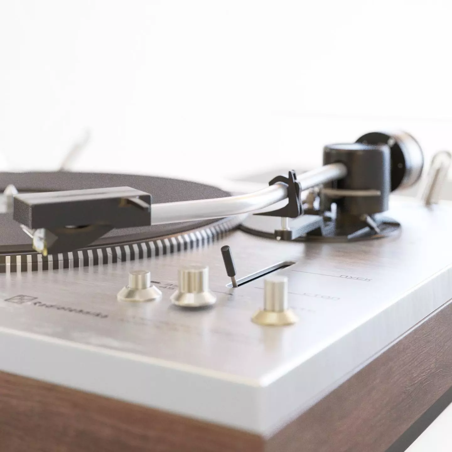 Radiotehnika EP-101 record player 3D model_1