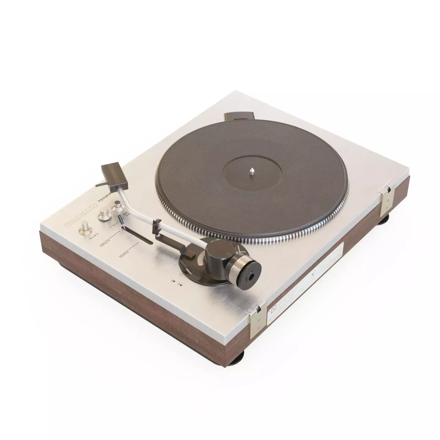 Radiotehnika EP-101 record player 3D model_5