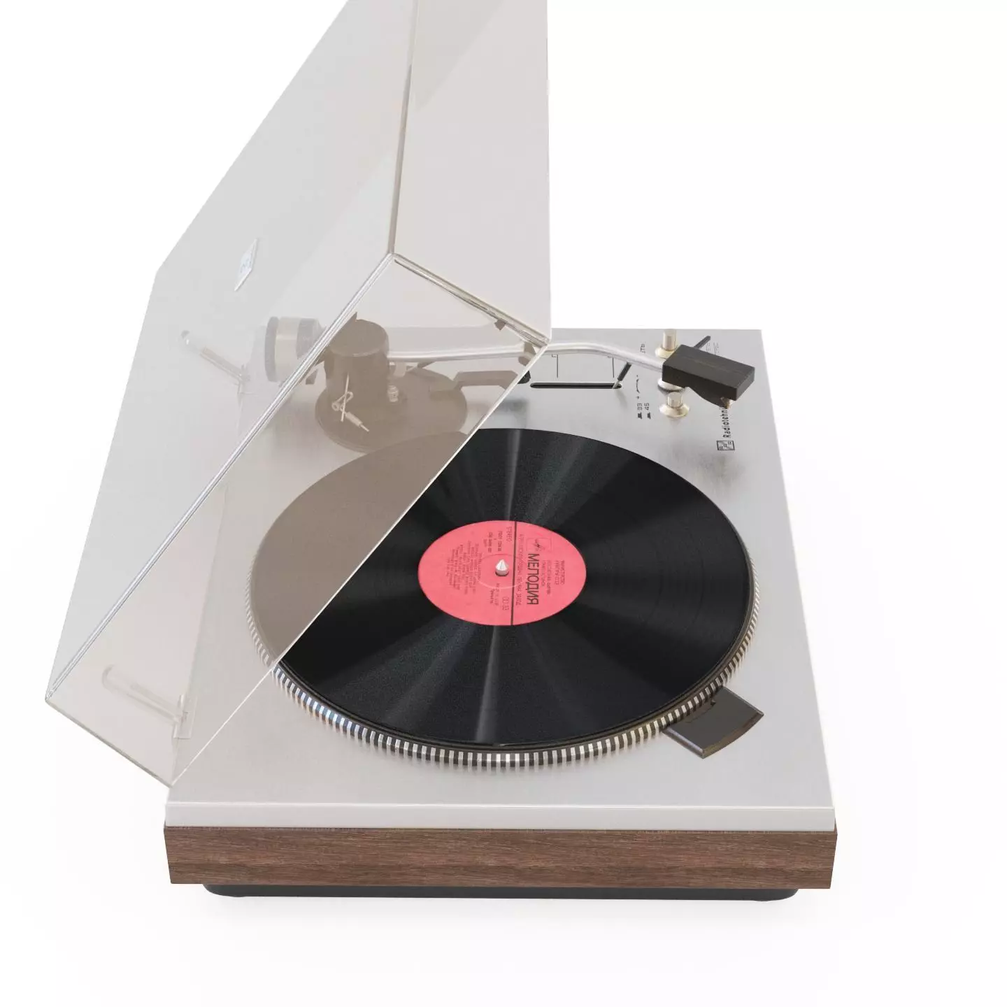 Radiotehnika EP-101 record player 3D model_3