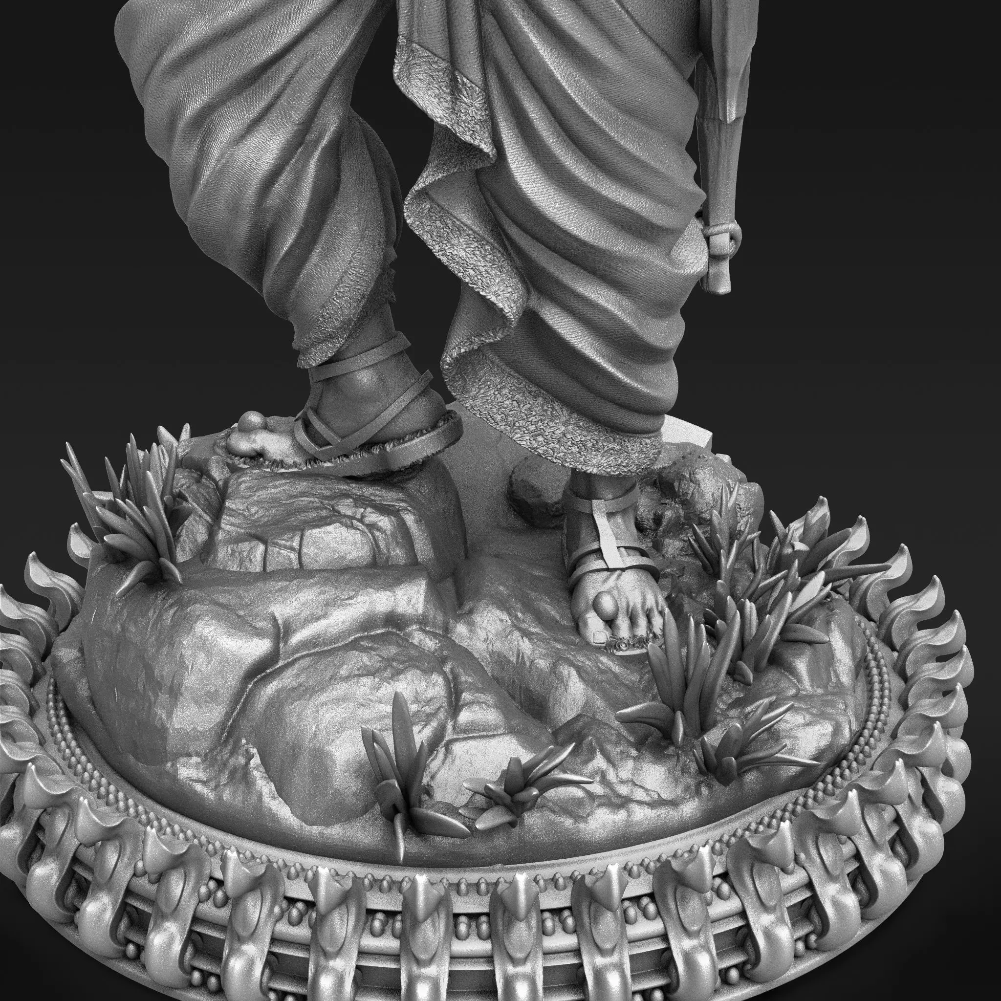 Parashurama STL  for 3d Print 3D print model_11