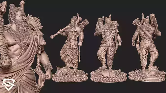 Parashurama STL  for 3d Print