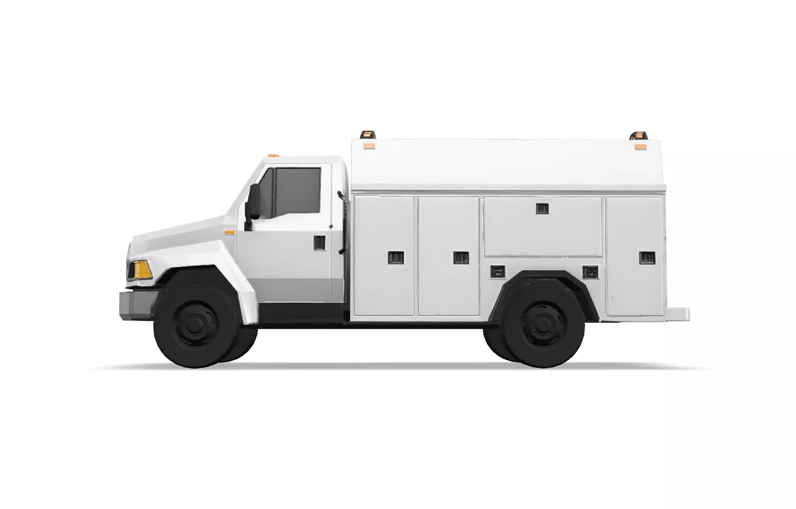 Low Poly Vehicle Pack Low-poly 3D model_12