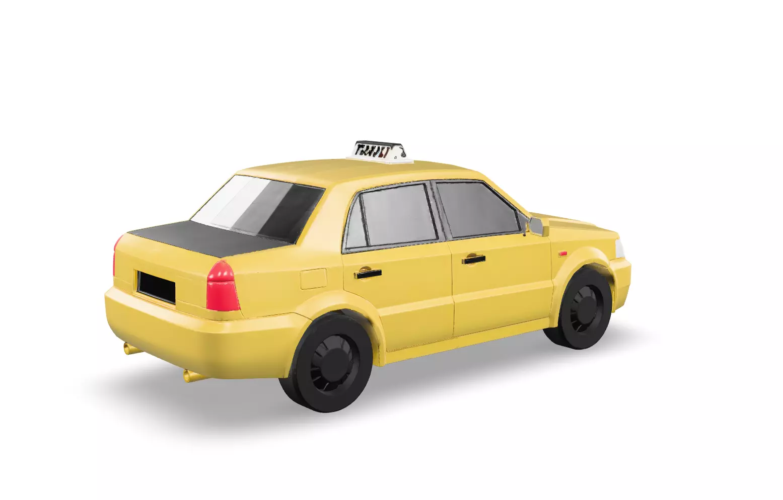 Low Poly Vehicle Pack Low-poly 3D model_20