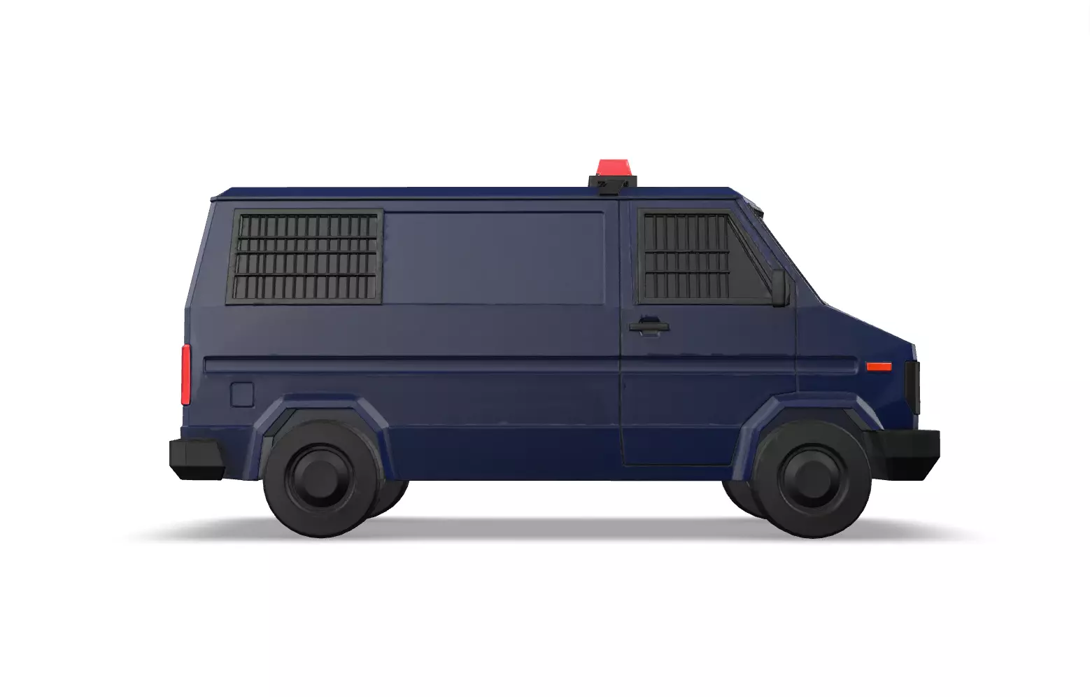 Low Poly Vehicle Pack Low-poly 3D model_7