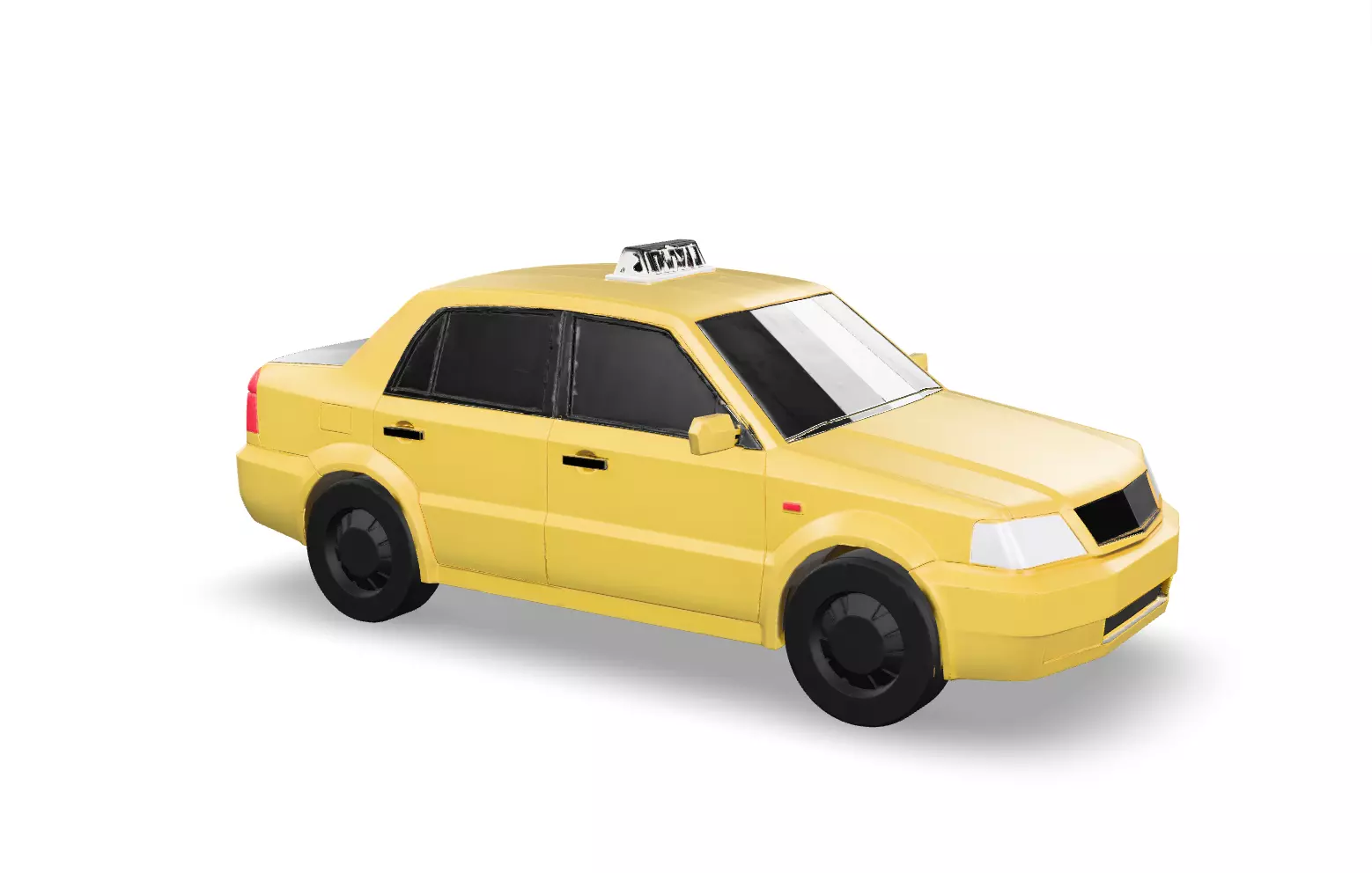 Low Poly Vehicle Pack Low-poly 3D model_19