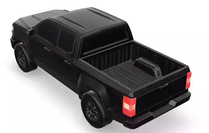 Low Poly Vehicle Pack Low-poly 3D model 7