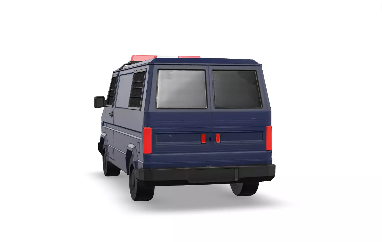 Low Poly Vehicle Pack Low-poly 3D model_11
