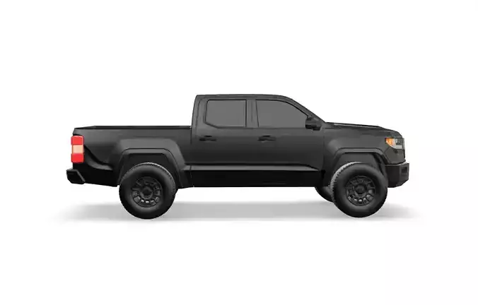 Low Poly Vehicle Pack Low-poly 3D model 4