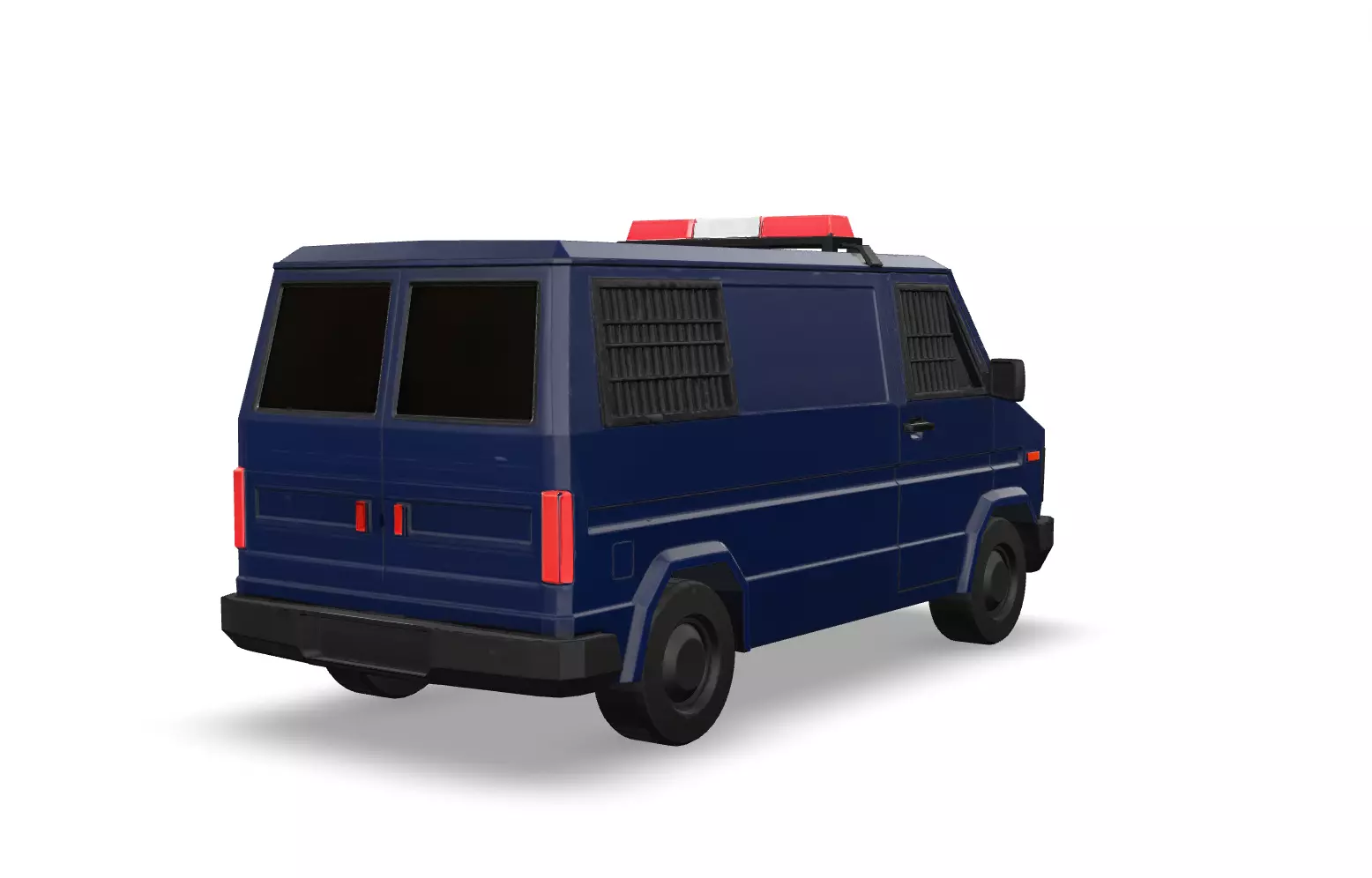 Low Poly Vehicle Pack Low-poly 3D model_8