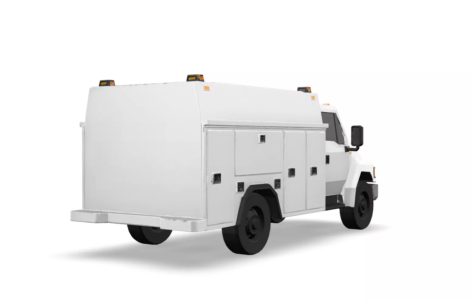 Low Poly Vehicle Pack Low-poly 3D model_15