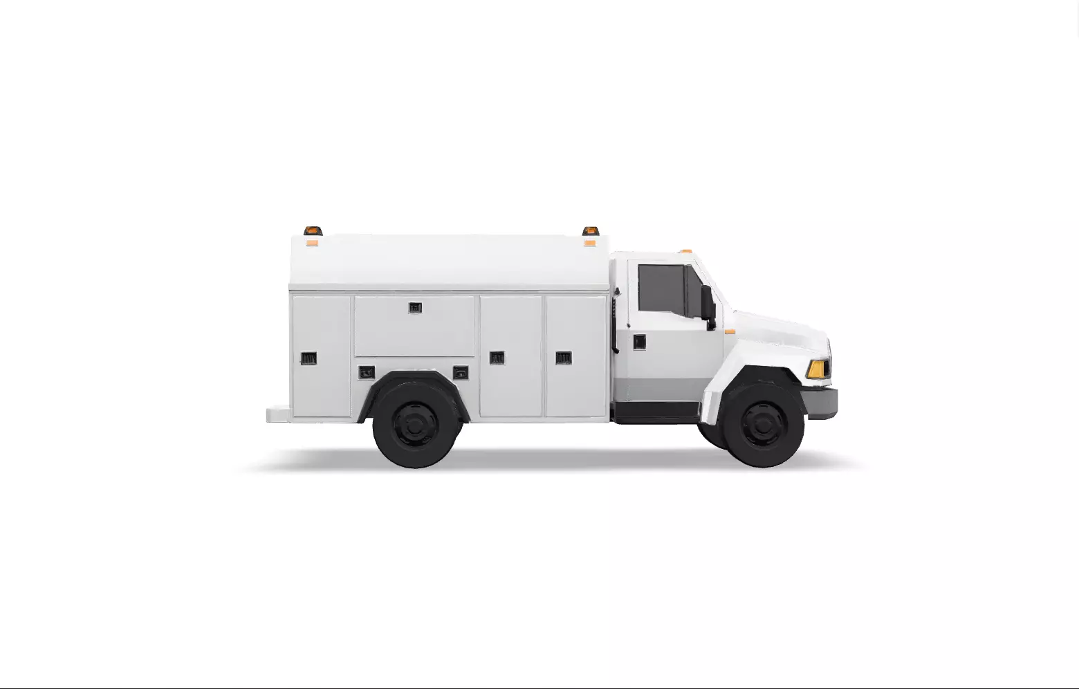 Low Poly Vehicle Pack Low-poly 3D model_14
