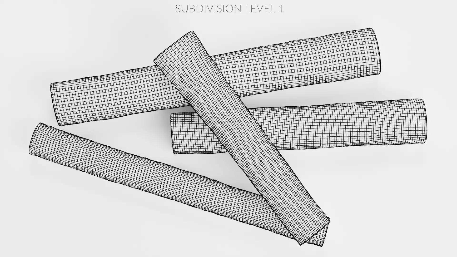 -Tree Logs V6- Low-poly 3D model_11
