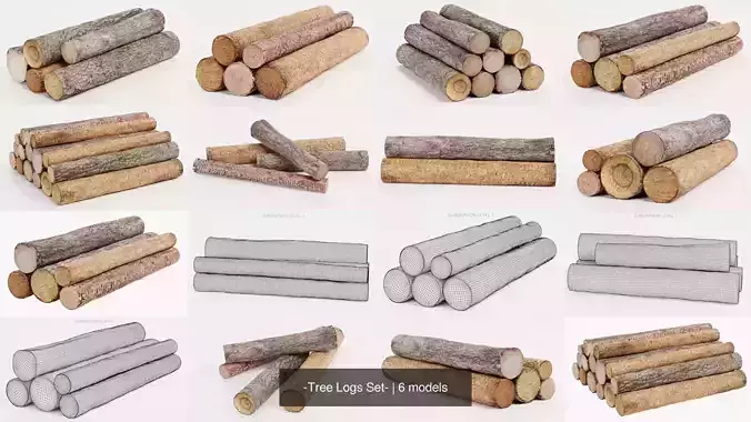 -Tree Logs Set-