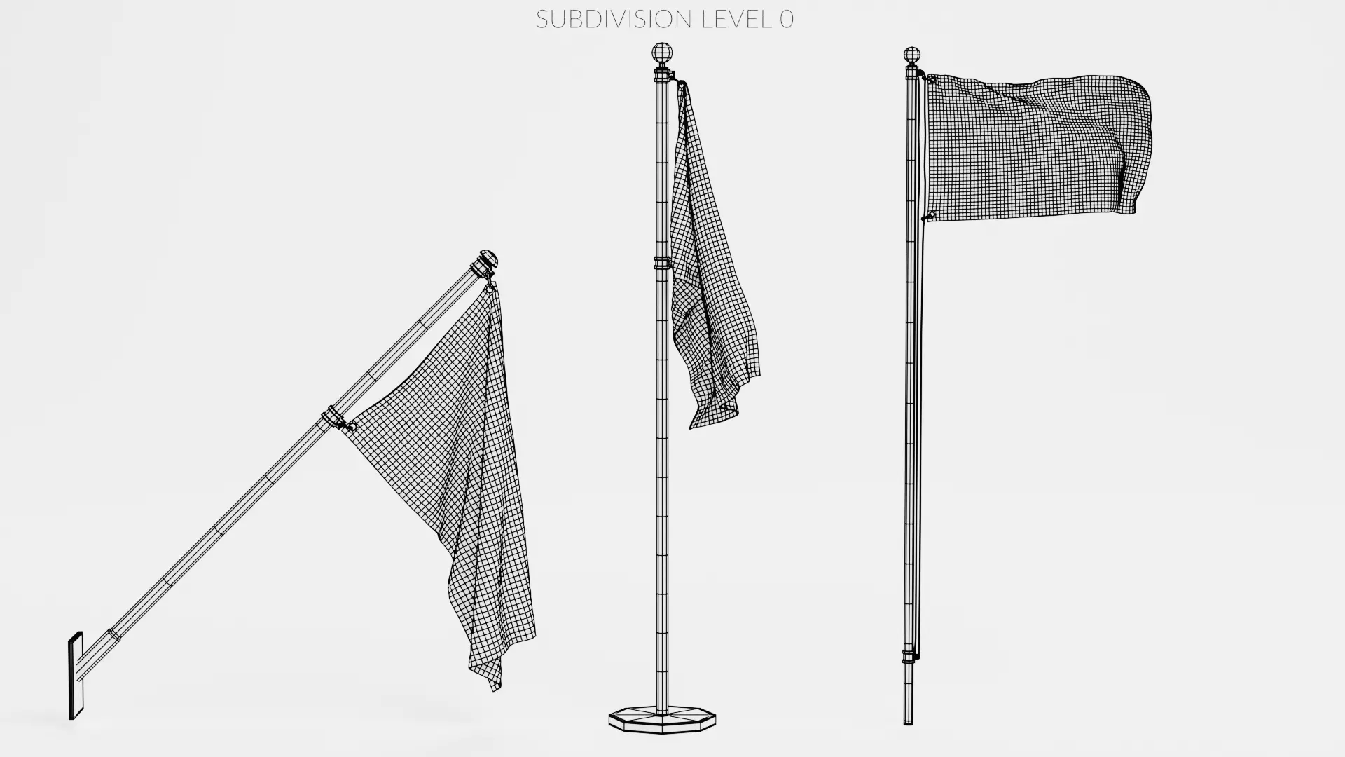 -Ukraine Flags- 3D model_12