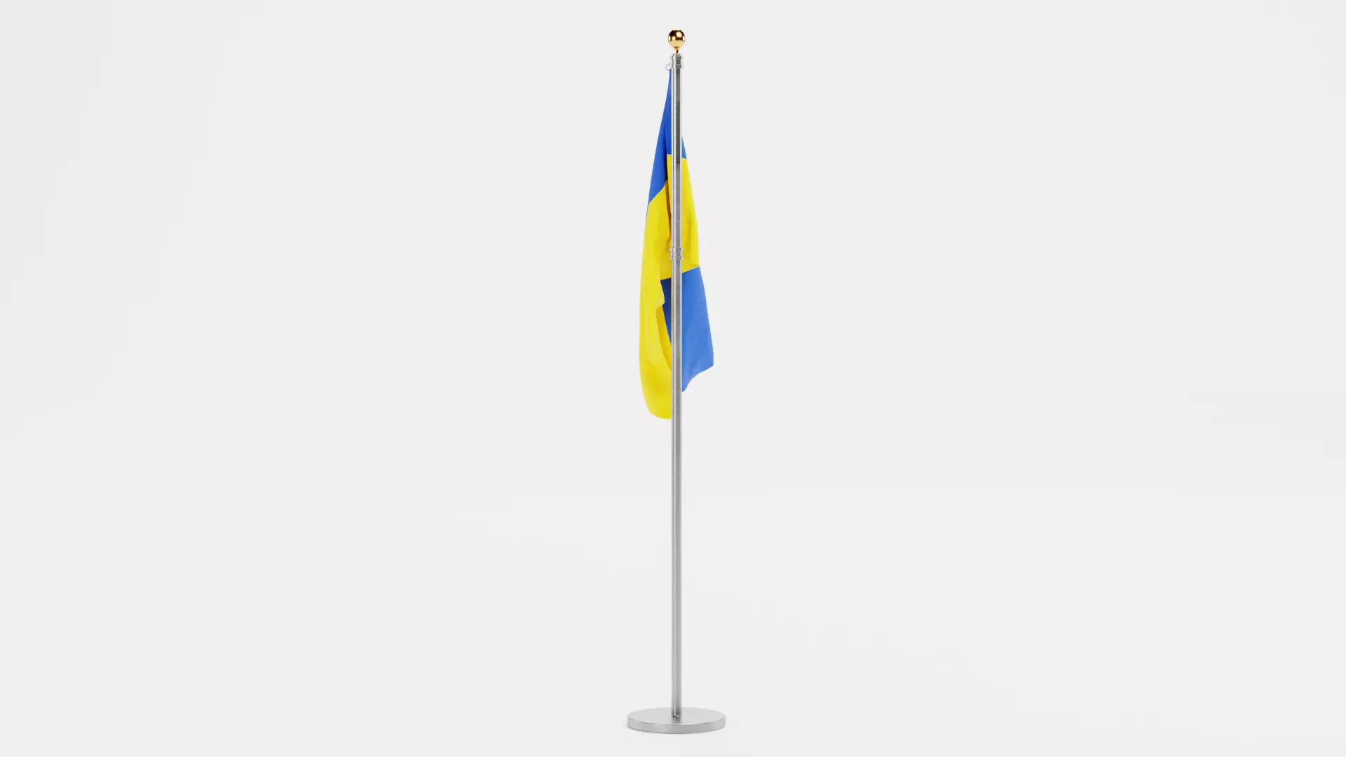 -Ukraine Flags- 3D model_6