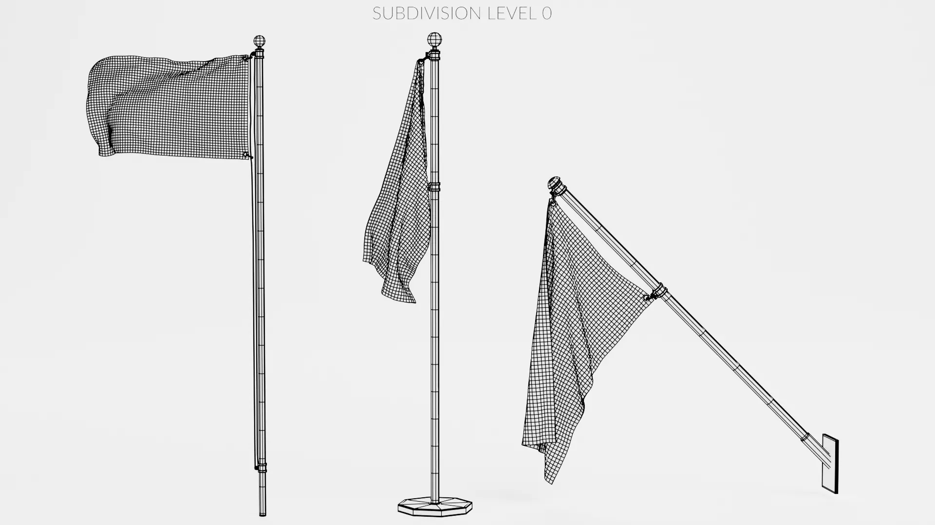 -Ukraine Flags- 3D model_14