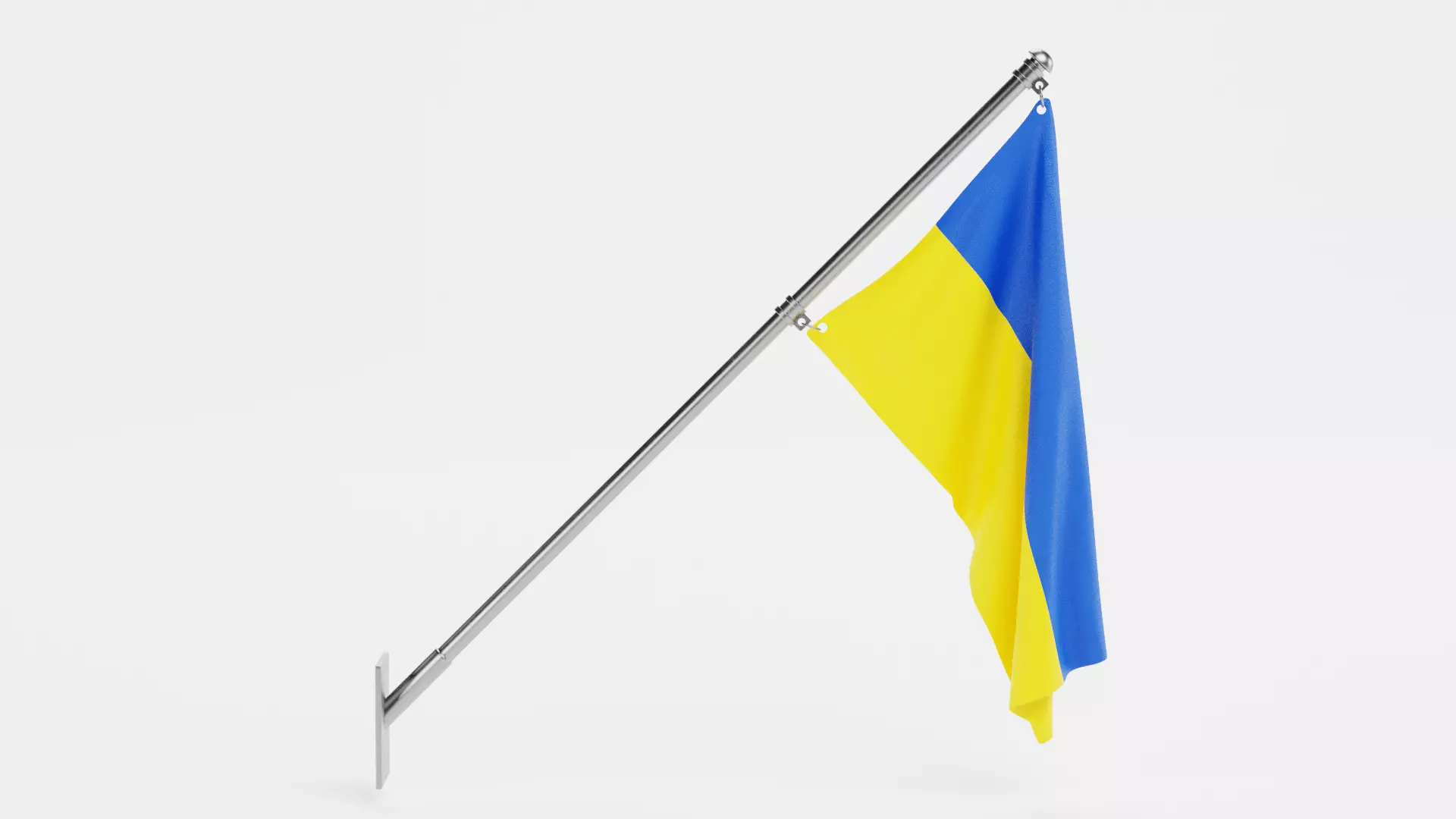 -Ukraine Flags- 3D model_7