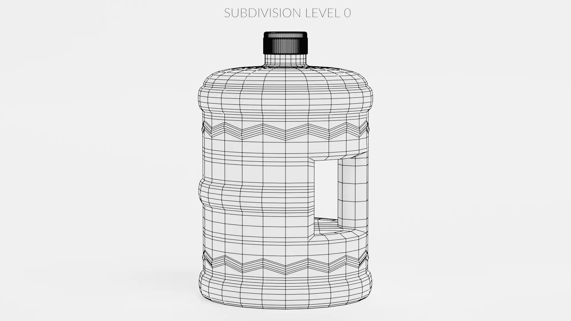 -Water Barrel- 3D model_9