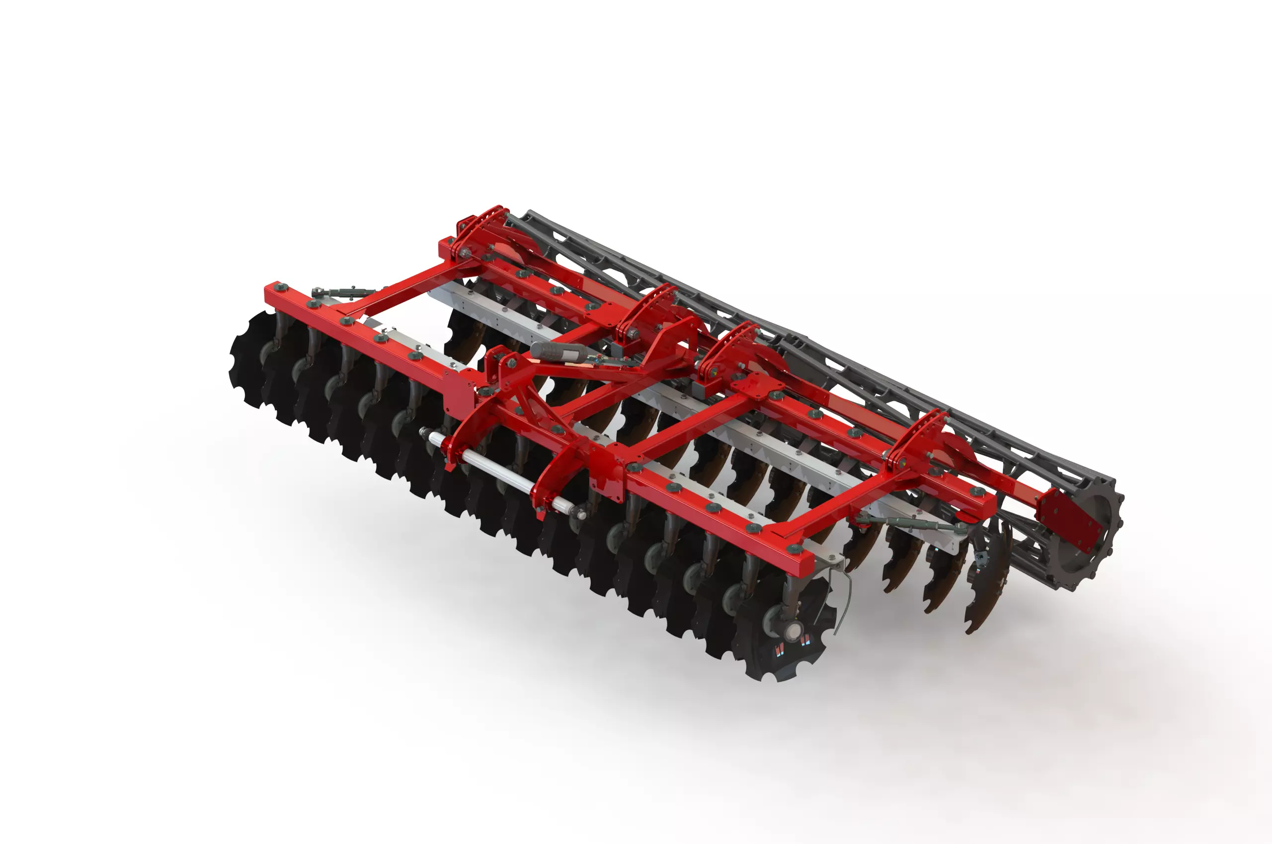 WG 0007 - Complete range of 4 mounted heavy disc harrow  3D model_18