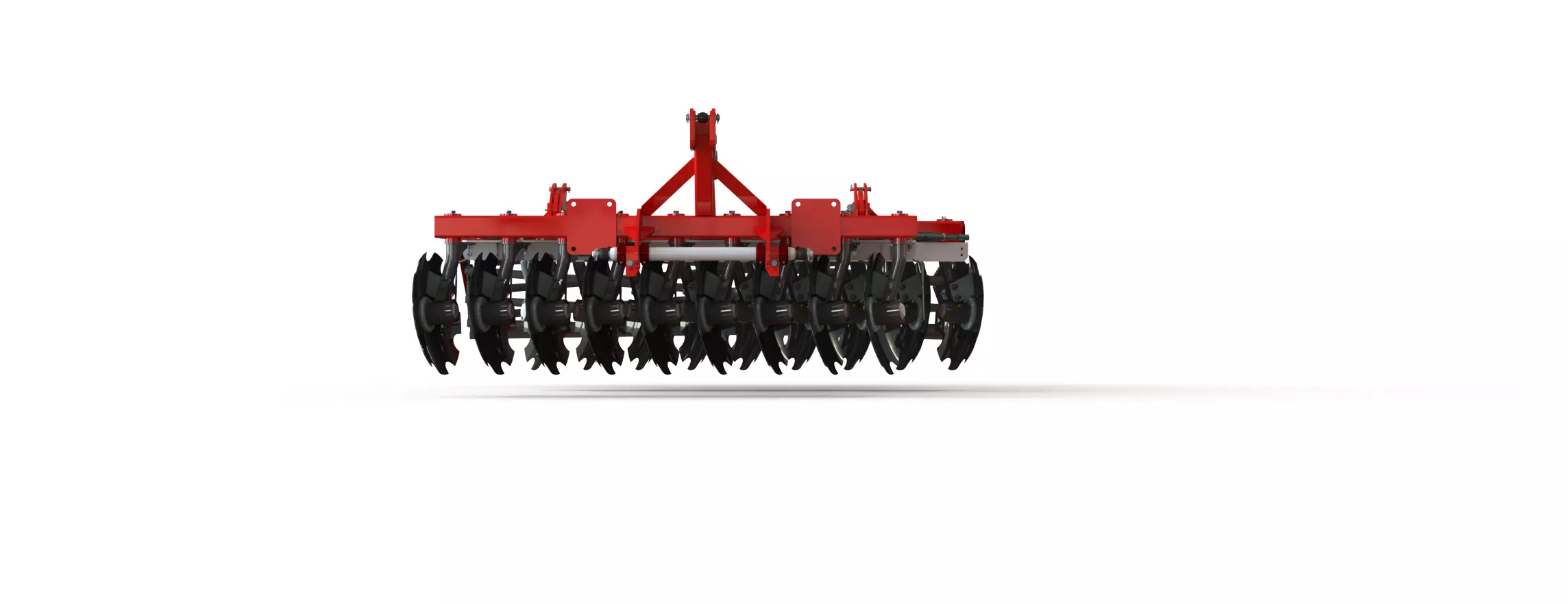 WG 0007 - Complete range of 4 mounted heavy disc harrow  3D model_13